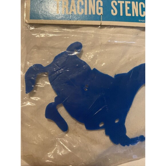 Vintage Mother Goose stencil made in Hong Kong fairy tail NOS bedtime Story J1 - Picture 9 of 9